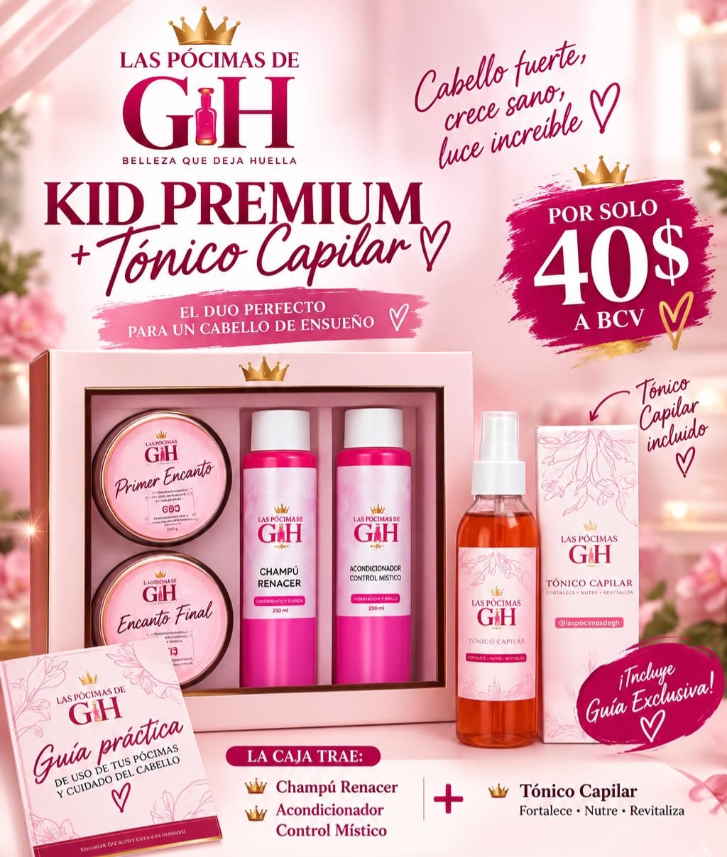 Kit Premium Las Pócimas de GH