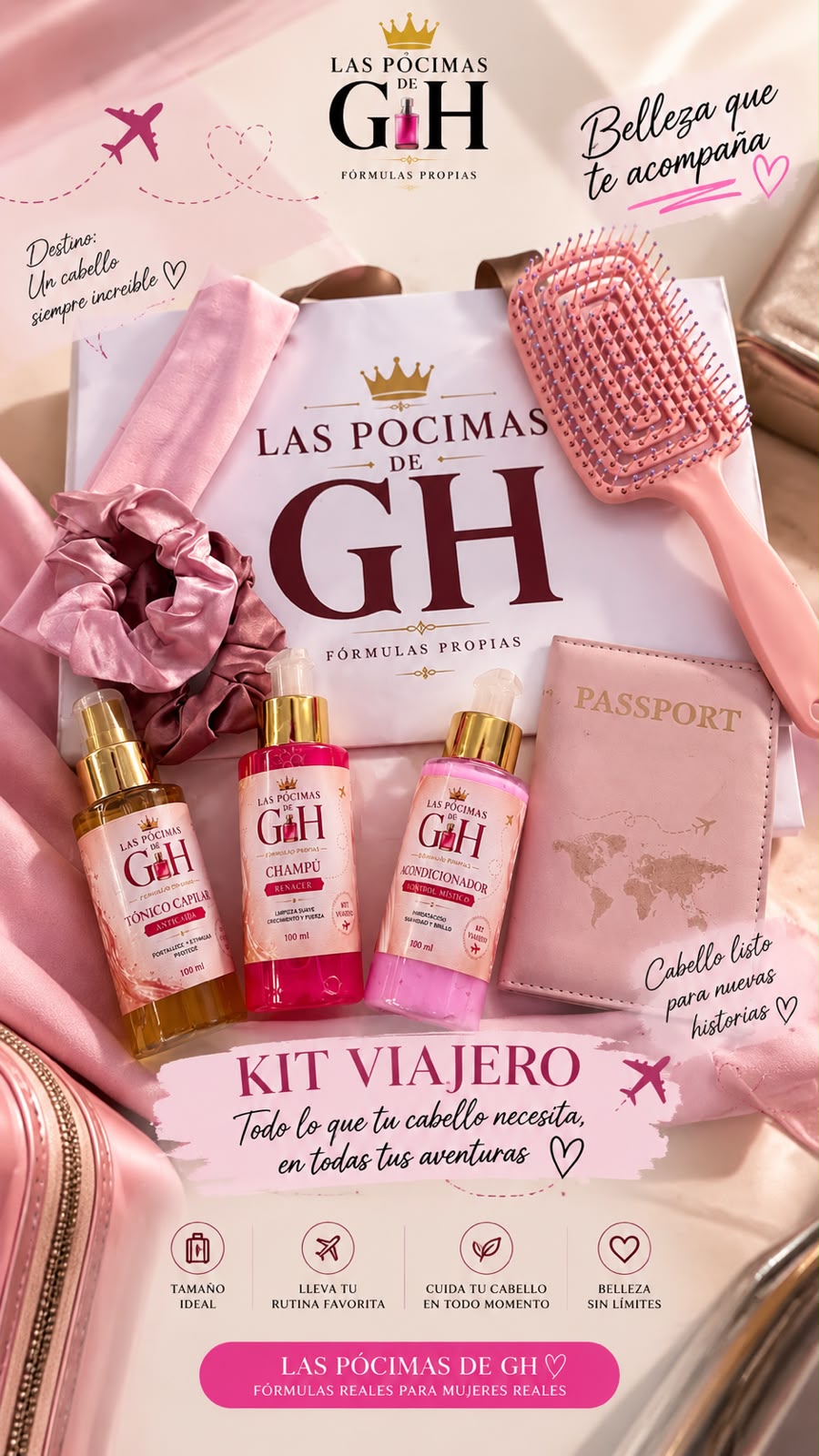 Kit Viajero Las Pócimas de GH