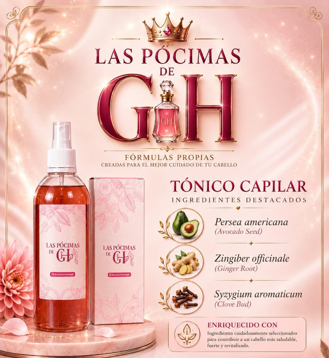 Tónico Capilar Las Pócimas de GH